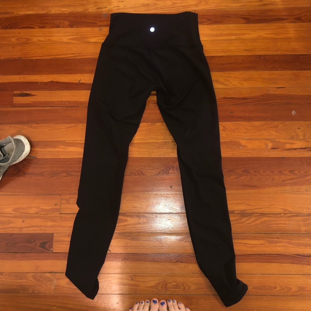 Lulu lemon black high rise leggings